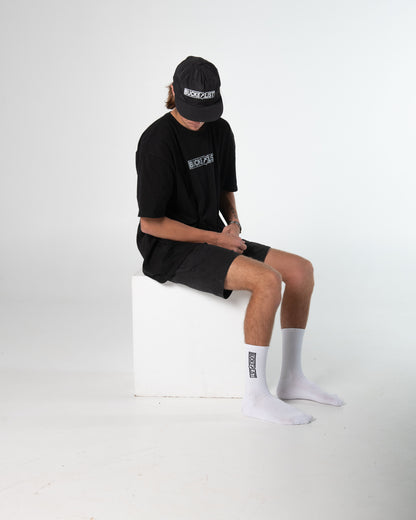 Bucket List Socks - White