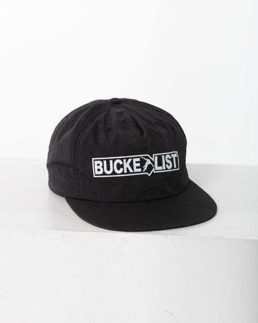 Bucket List Hat - Black